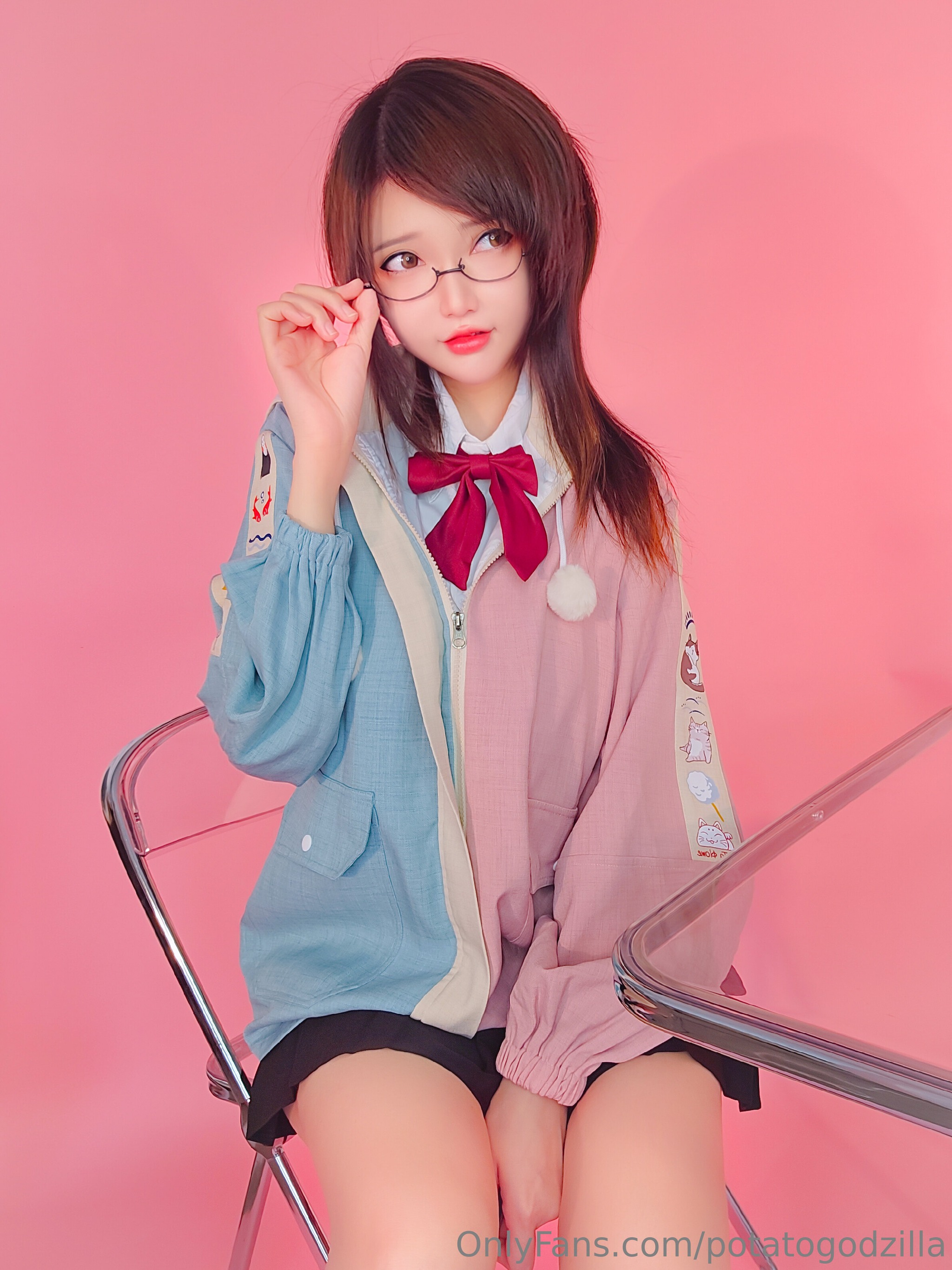 图片[1]-Potato Godzilla – NO.156 Horny Student[29P]-XikXak